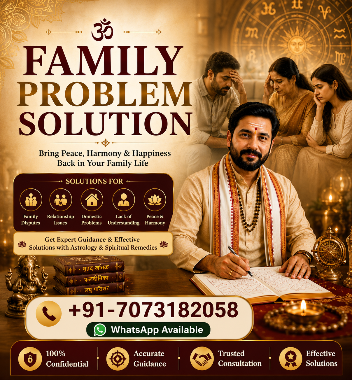 Astrologer Vashudev Sharma Ji +91-7073182058