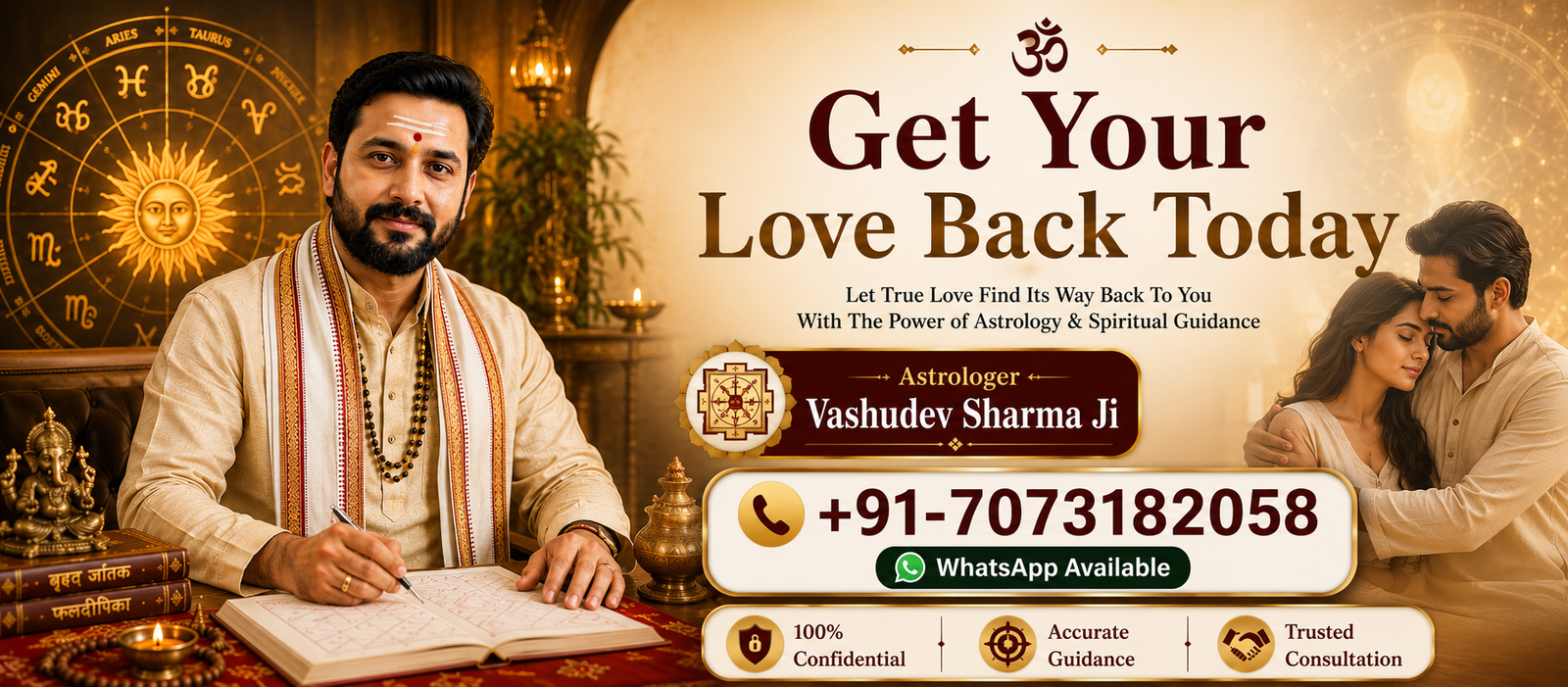 Astrologer Vashudev Sharma Ji