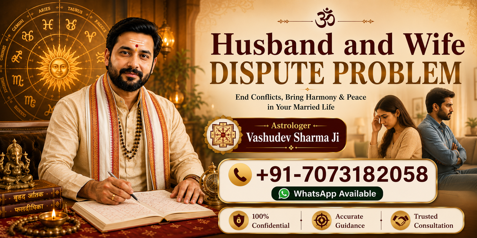 Astrologer Vashudev Sharma Ji