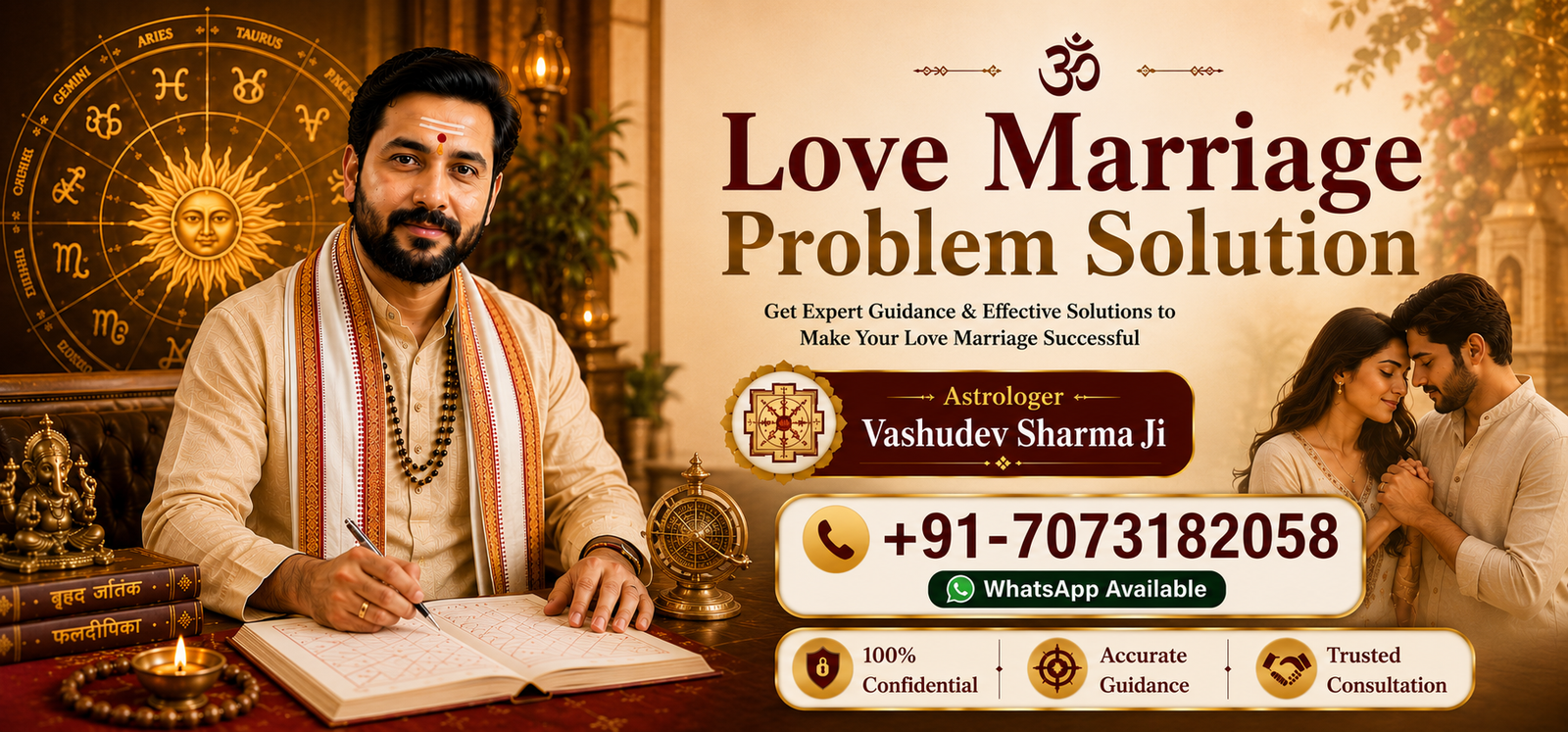 Astrologer Vashudev Sharma Ji
